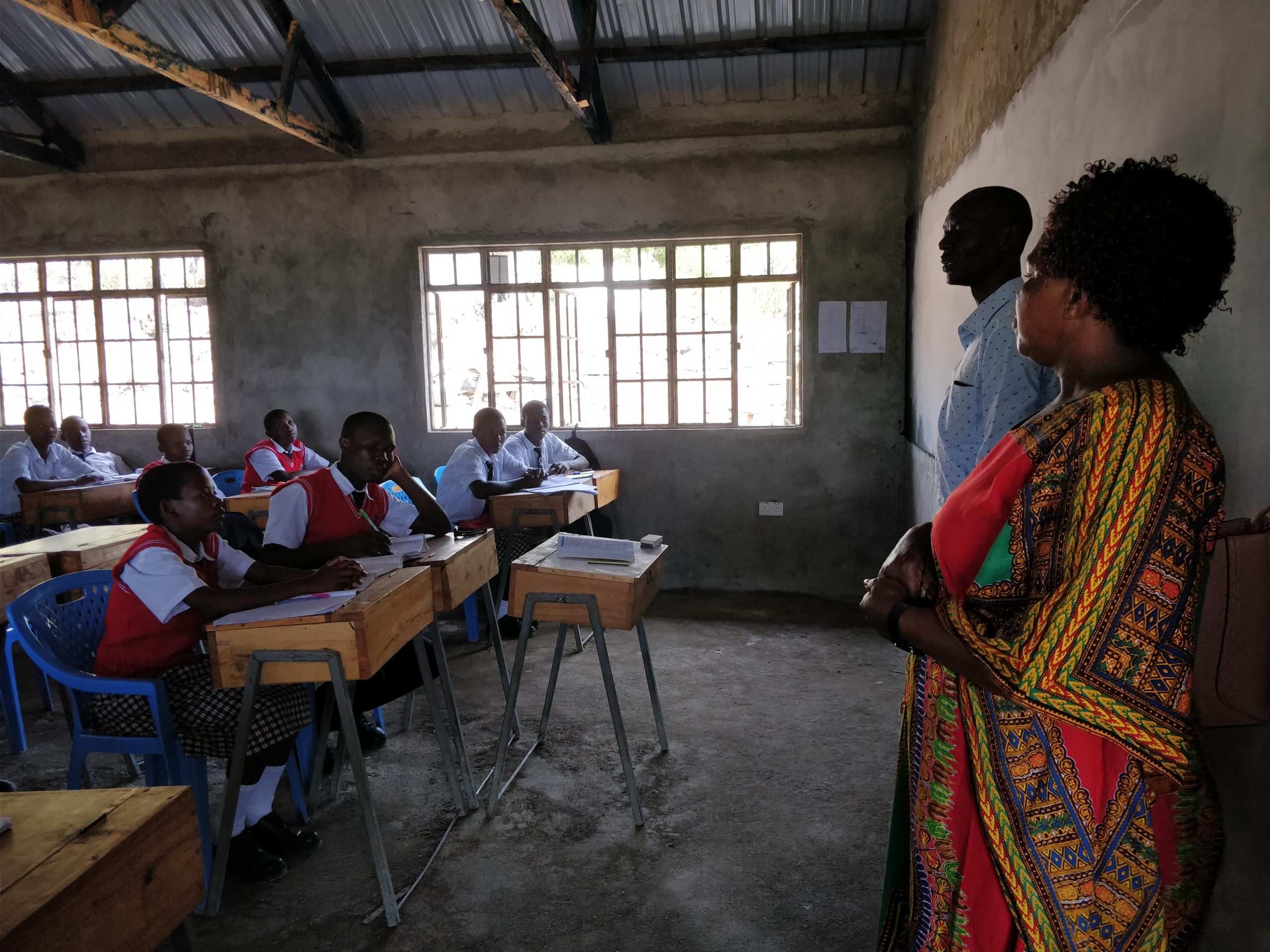 Creating environmental awareness at Repairer Secondary School at Mfangano Island Nyanza